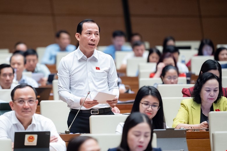 Đại biểu Võ Mạnh Sơn (đoàn Thanh Hóa), Chủ tịch Liên đoàn Lao động tỉnh Thanh Hóa