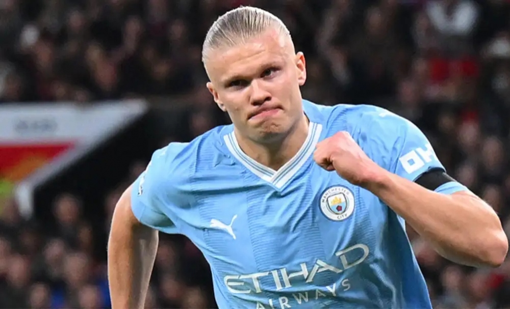 3. Erling Haaland | Manchester City | 13 bàn thắng.