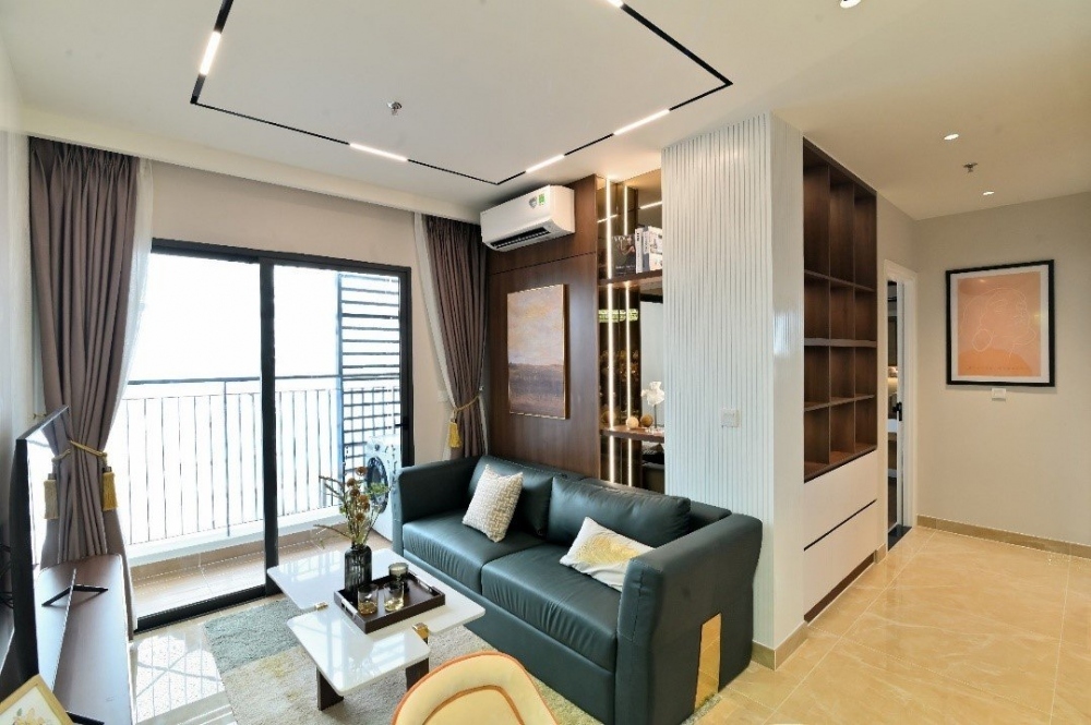 Legacy Prime được bố trí khoa học, tối ưu diện tích sử dụng nhưng vẫn đảm bảo sự tinh tế và “gu” thẩm mỹ hiện đại ( Hình: căn hộ thật dự án)