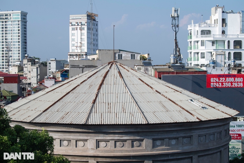 Những ngày này, tháp nước Hàng Đậu đang được tu sửa trở thành không gian nghệ thuật, dự kiến sẽ mở cửa cho khách tham quan từ ngày 17/11 đến 31/12.