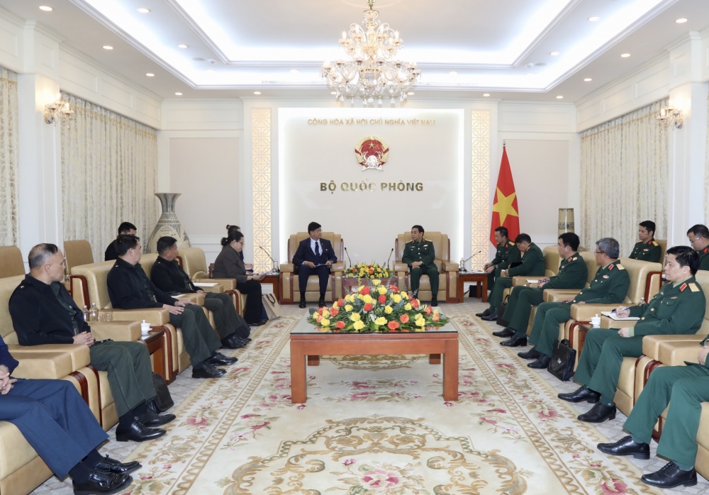 Toàn cảnh buổi tiếp.