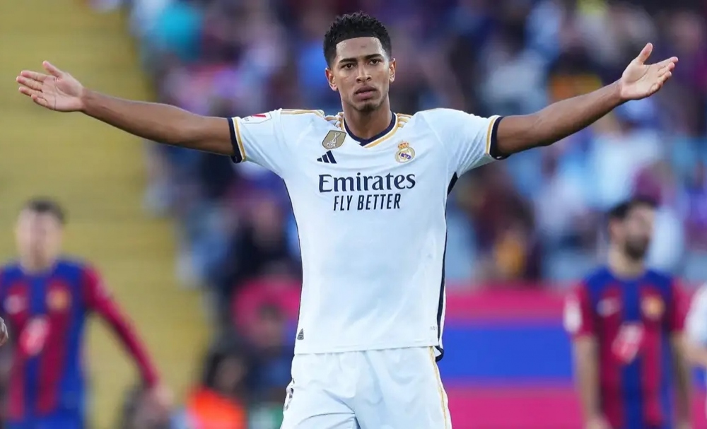 6. Jude Bellingham | Real Madrid | 10 bàn thắng.