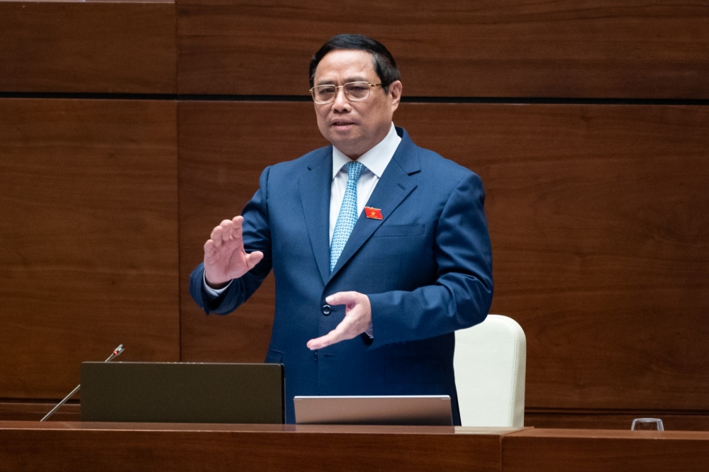Thủ tướng Phạm Minh Chính trả lời chất vấn của đại biểu Quốc hội