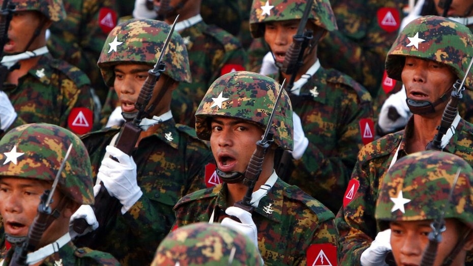 Nhóm phiến quân "Quân đội Arakan" được trang bị tốt và huấn luyện bài bản. Ảnh: Reuters