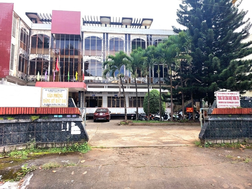 Trụ sở Văn phòng đăng kí đất đai tỉnh Gia Lai