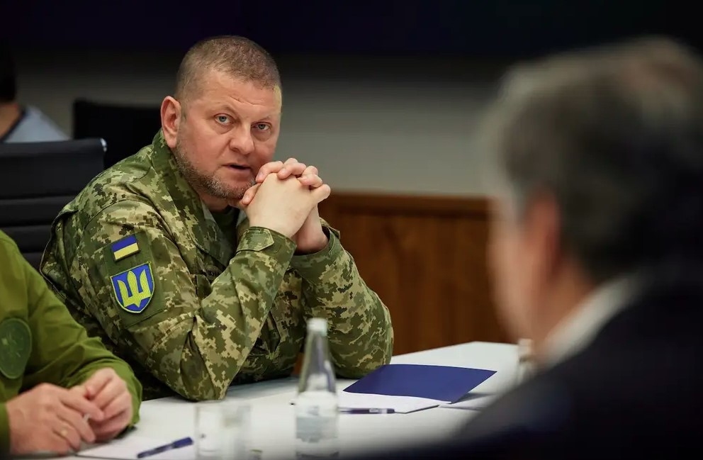Tổng tư lệnh Lực lượng Vũ trang Ukraine Valerii Zaluzhnyi. Ảnh: Reuters
