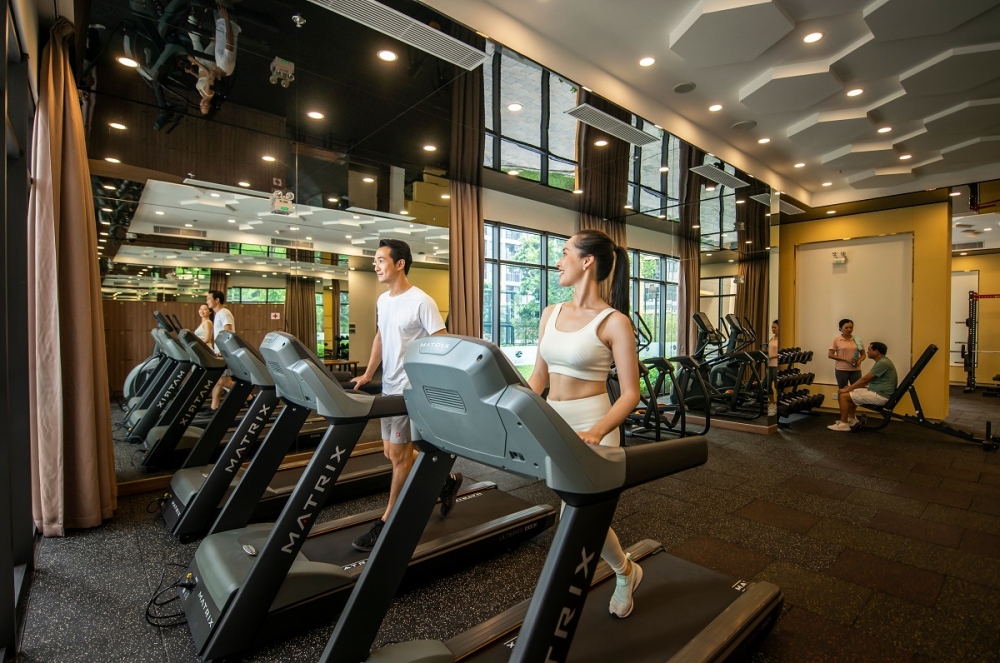 Tập luyện, thư giãn dù là ngoài trời hay trong nhà với tầm nhìn trực diện vườn Nhật là “đặc quyền” chỉ có tại The Zenpark