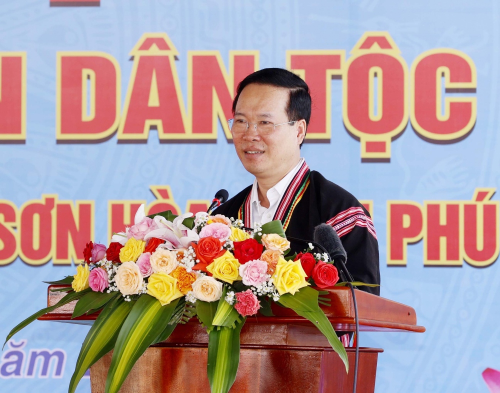 Chủ tịch nước phát biểu tại Ngày hội Đại đoàn kết toàn dân tộc