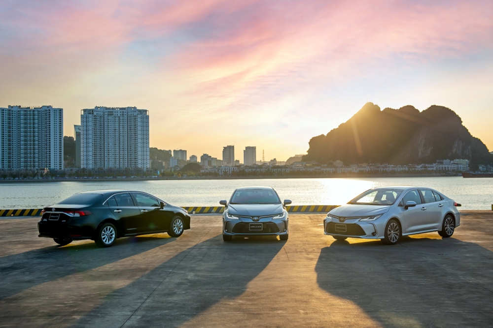 3 phiên bản Corolla Altis thế hệ thứ 12 tại Việt Nam