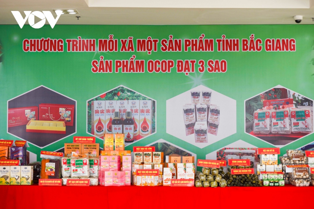 Gian hàng trưng bay sản phẩm OCOP