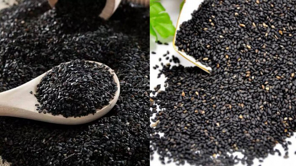 Tỏi đen và vừng đen rất tốt cho sức khoẻ.