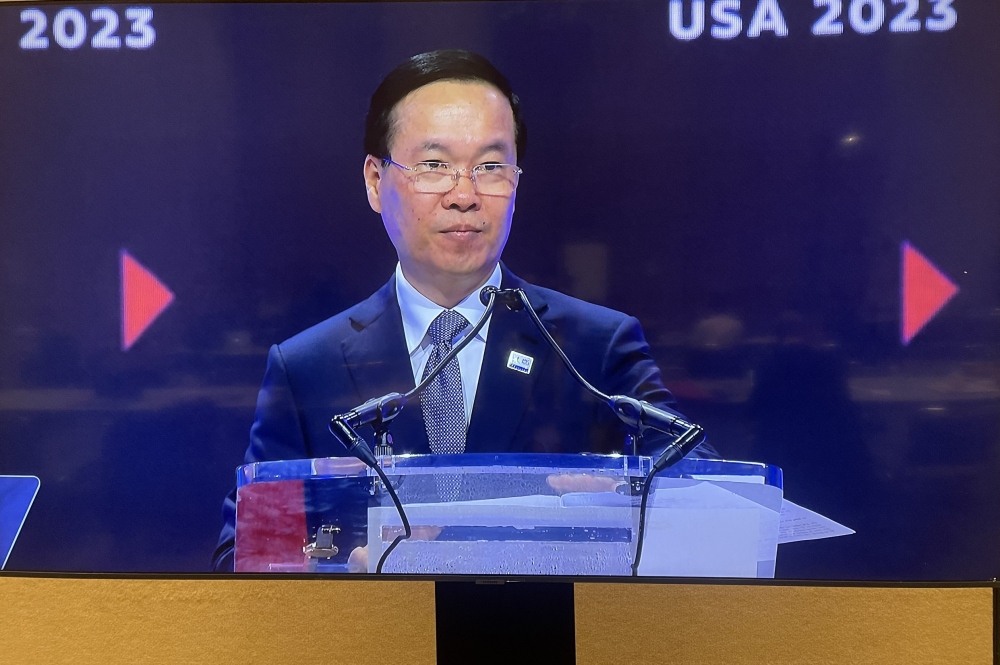 Chủ tịch nước Võ Văn Thưởng nhấn mạnh vai trò của APEC trong giải quyết các mâu thuẫn của kinh tế thế giới hiện nay.