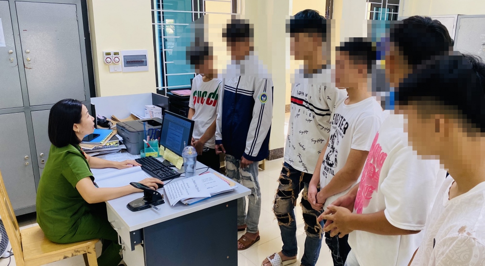 Cơ quan Công an triệu tập các đối tượng liên quan lên làm việc