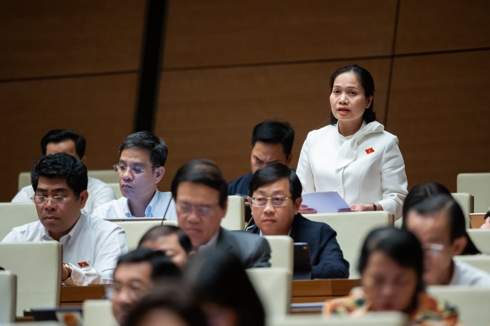 Đại biểu Siu Hương (Đoàn ĐBQH tỉnh Gia Lai)
