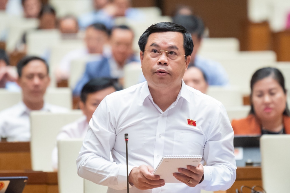 Đại biểu Vương Quốc Thắng (đoàn Quảng Nam) 