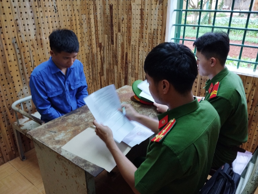Lê Ngọc Quý tại cơ quan điều tra