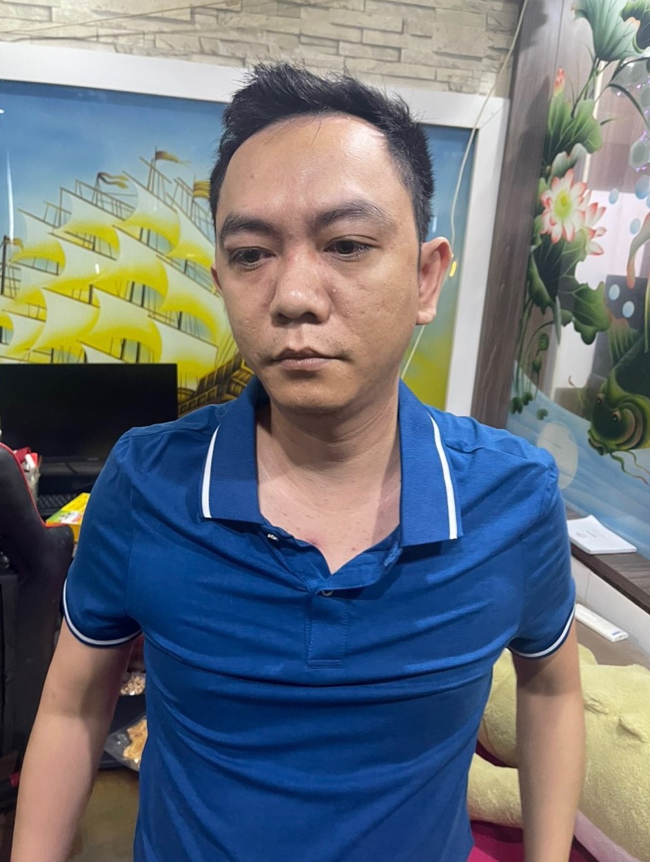 Đối tượng Nguyễn Hữu Thạnh bị bắt giữ