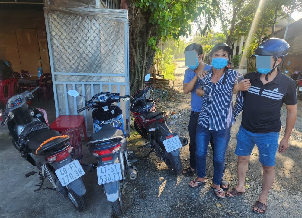 Đối tượng Võ Văn Lắm bị bắt giữ