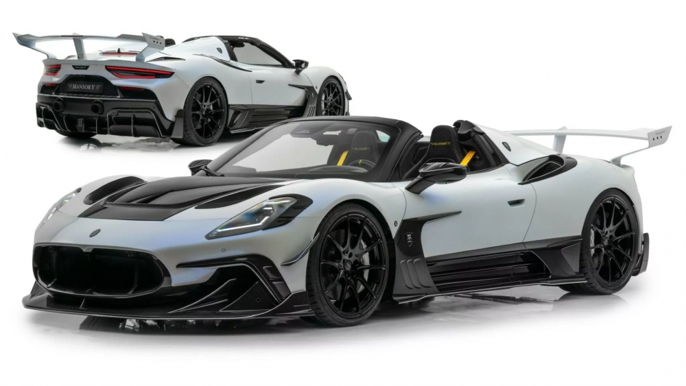 Maserati MC20 Coupe và Cielo có hầu hết kiểu dáng giống nhau ngoại trừ mui xe và sàn sau, cho phép các hãng độ mở rộng bộ phụ kiện của họ cho cả hai phiên bản.