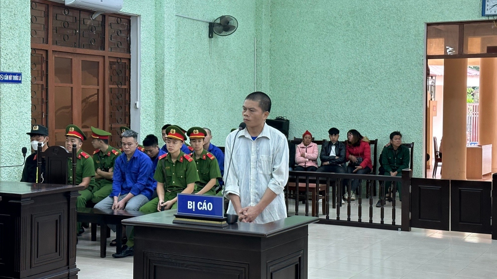 Đối tượng Nông Xuân Thủy bị tuyên phạt mức án 4 năm tù giam.