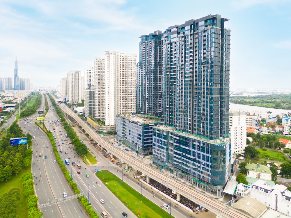 Masterise Homes sắp đưa “thương hiệu LUMIÈRE” từ TP.HCM ra thị trường Hà Nội (Ảnh chụp thực tế dự án LUMIÈRE đầu tiên tại Thảo Điền (TP.HCM) sắp bàn giao trong 2023)