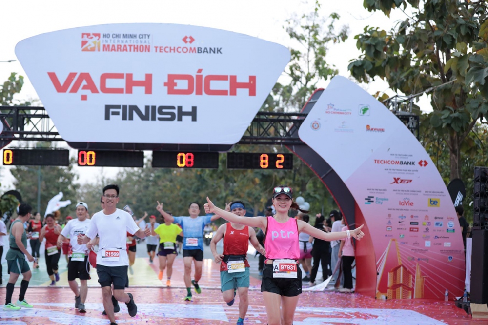 Giải Marathon quốc tế TP.HCM Techcombank mùa thứ 6 tiếp tục thu hút sự quan tâm lớn của cộng đồng người yêu thích chạy bộ
