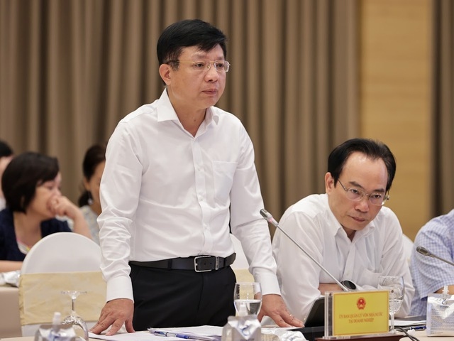 Phó Chủ tịch Ủy ban quản lý vốn nhà nước tại doanh nghiệp Hồ Sĩ Hùng (Ảnh: VGP)