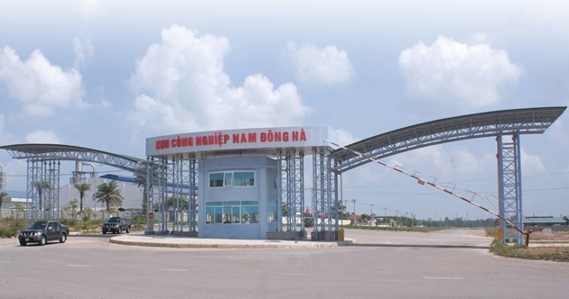Khu công nghiệp Nam Đông Hà (Ảnh: BQL Khu Kinh tế Quảng Trị)