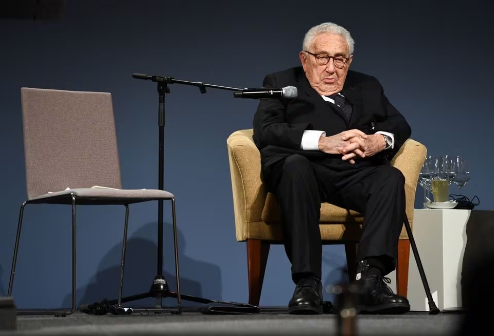 Cựu Ngoại trưởng Mỹ Henry Kissinger. Ảnh: Reuters