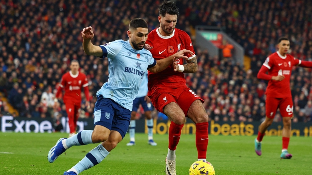 Liverpool thắng Brentford chung cuộc 3-0 và có 27 điểm, tiếp tục có vị trí ở nhóm đầu bảng xếp hạng. 