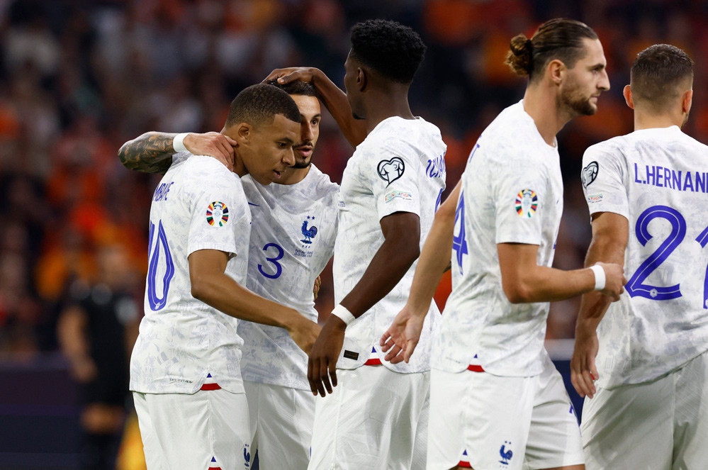Pháp đã sớm có vé dự VCK EURO 2024 (Ảnh: Getty)