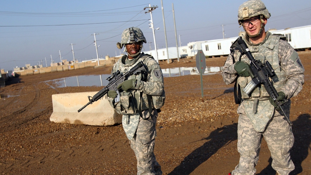 Lính Mỹ ở Iraq. Ảnh: AFP