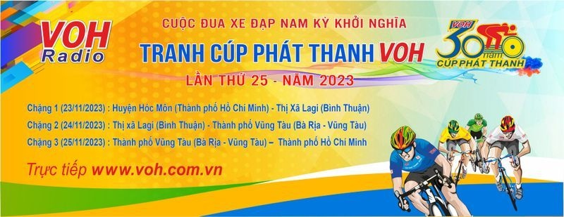 Lộ trình giải đua năm nay.