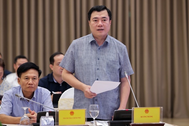 Thứ trưởng Bộ Công Thương Nguyễn Sinh Nhật Tân (Ảnh: VGP)