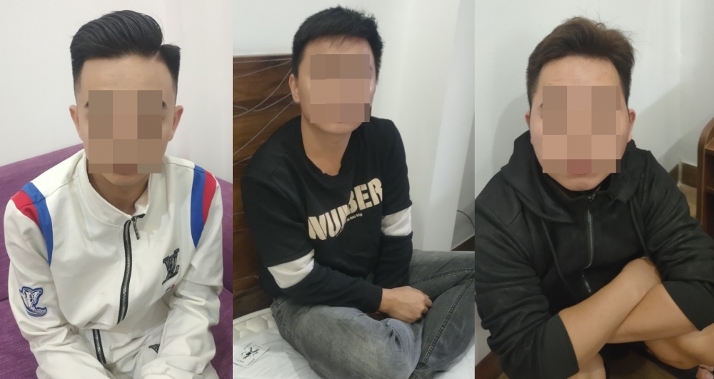 3 đối tượng bị tạm giữ để điều tra về hành vi “Tổ chức sử dụng trái phép chất ma túy