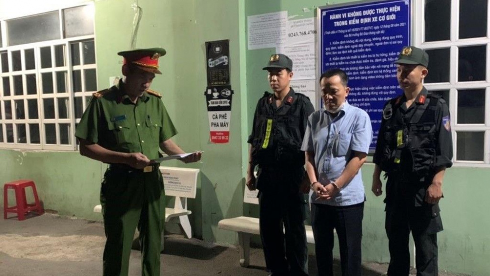 Ông Dương Việt Hồng - Giám đốc Trung tâm đăng kiểm xe cơ giới Đồng Nai (Ảnh: Công an tỉnh Đồng Nai)