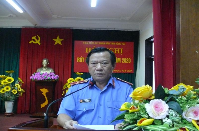 Ông Huỳnh Văn Lưu khi còn đương chức (Ảnh: VKSND tỉnh Đồng Nai)
