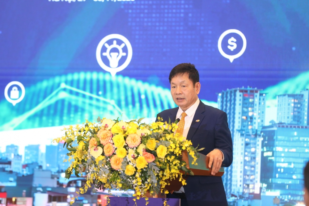 Ông Trương Gia Bình - Chủ tịch Hội đồng Sáng lập VINASA phát biểu tại sự kiện