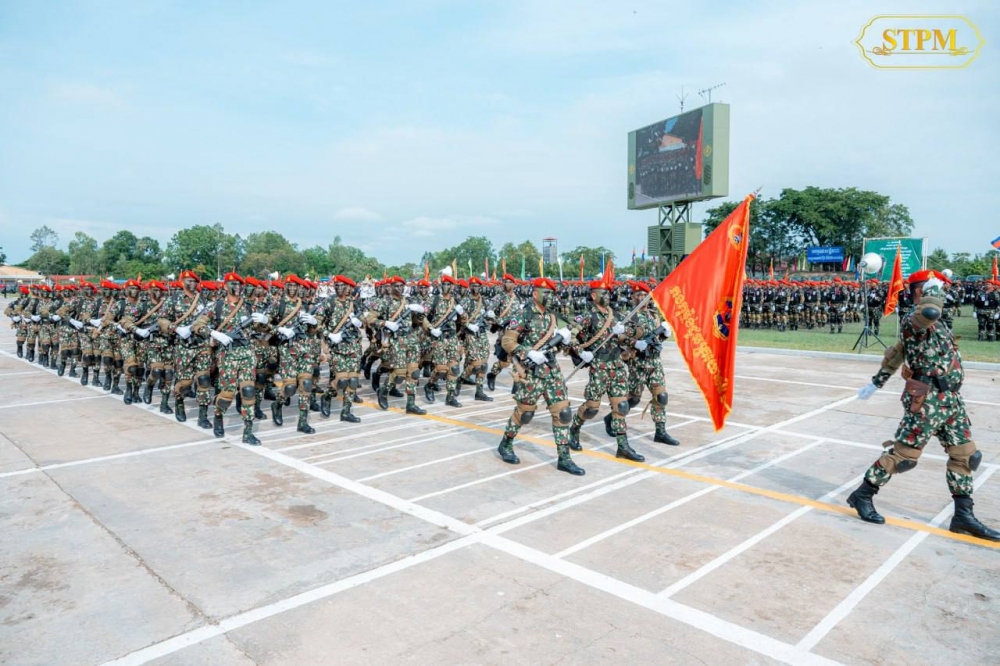 Quang cảnh buổi lễ kỷ niệm 28 năm ngày thành lập lực lượng đặc nhiệm. Ảnh: STPM