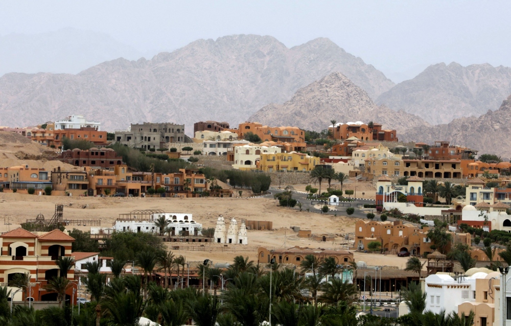 Những khu nghỉ dưỡng tại Sharm el-Sheikh, phía nam bán đảo Sinai, Ai Cập. Nguồn: Reuters