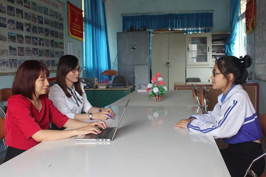Hiệu quả của tổ tư vấn tâm lý tại nhiều trường học chưa thực sự phát huy hiệu quả (Ảnh: VGP)
