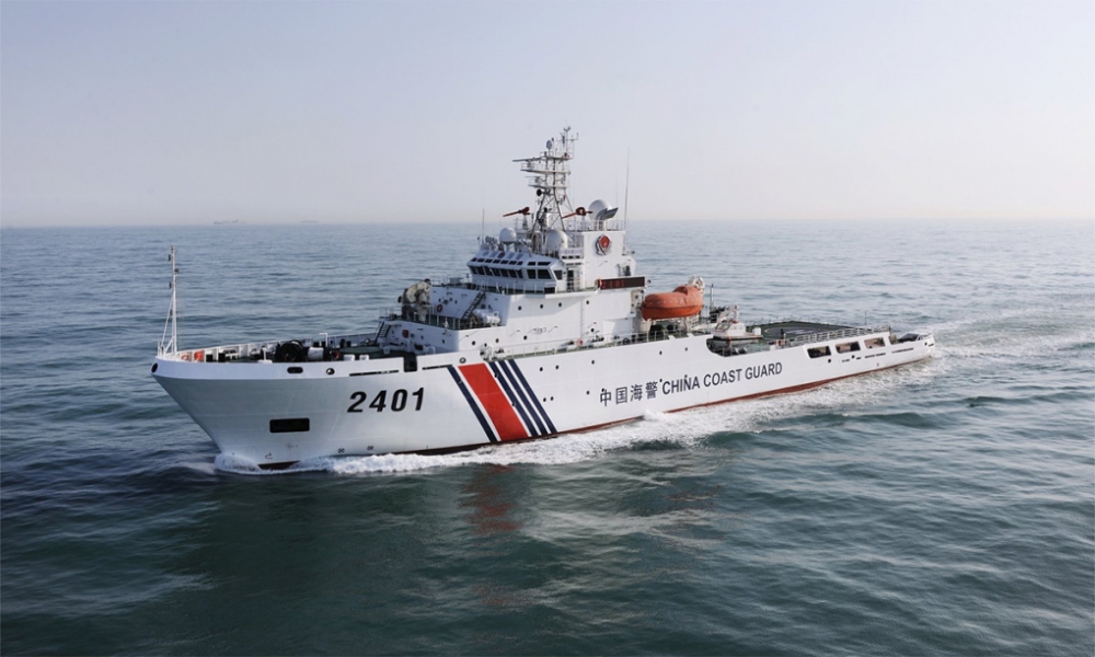 Tàu Hải cảnh Trung Quốc. Ảnh: CGC.