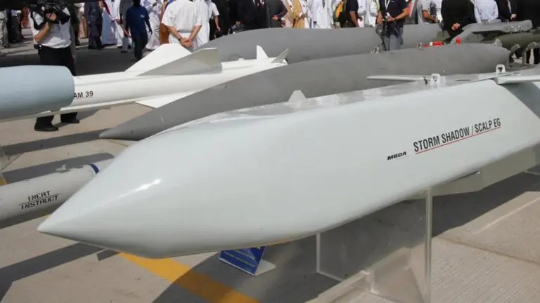 Tên lửa hành trình Storm Shadow. Ảnh: Eurasiantimes