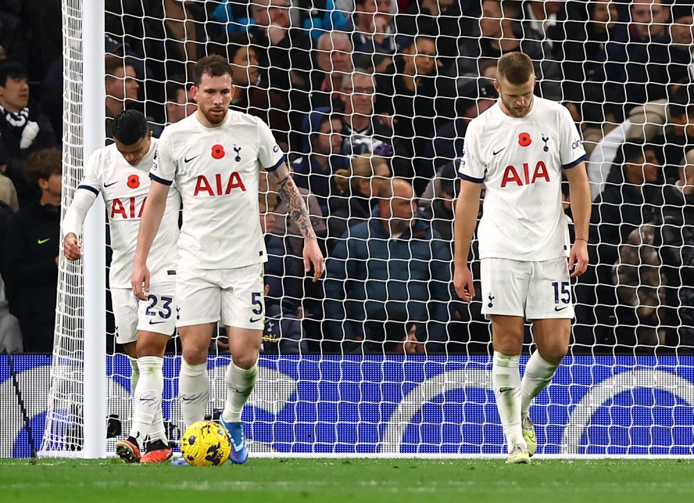 5 bàn thắng bị từ chối ở trận Tottenham 1-4 Chelsea (Ảnh: Reuters).