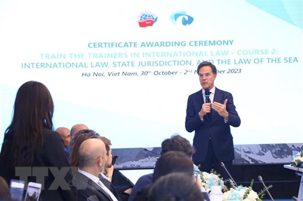 Thủ tướng Mark Rutte đánh giá cao triển vọng hợp tác Việt Nam-Hà Lan. (Ảnh: Văn Điệp/TTXVN)