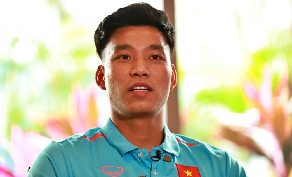 Hậu vệ Vũ Văn Thanh (Ảnh: VFF).