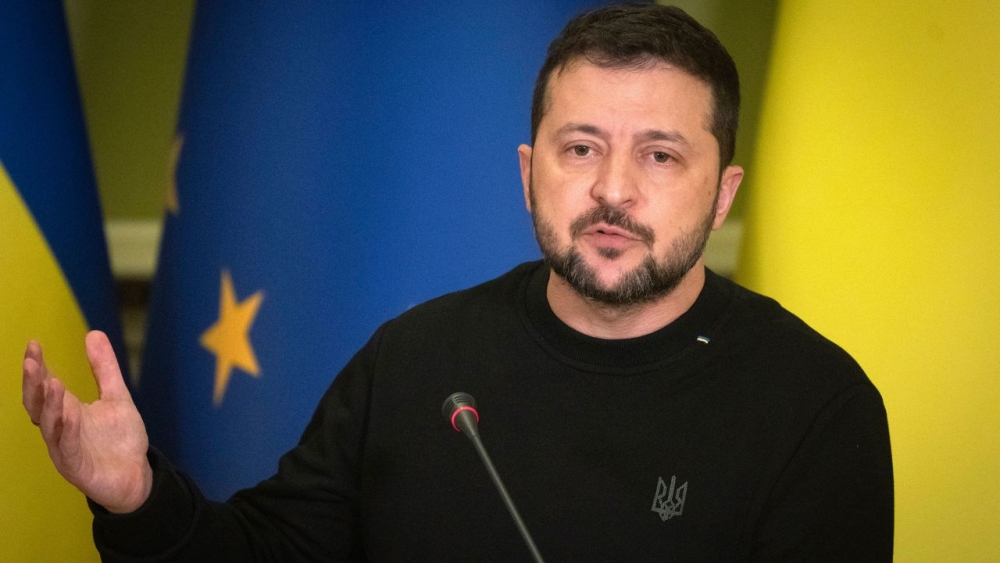Tổng thống Ukraine Zelensky. Ảnh: CNN