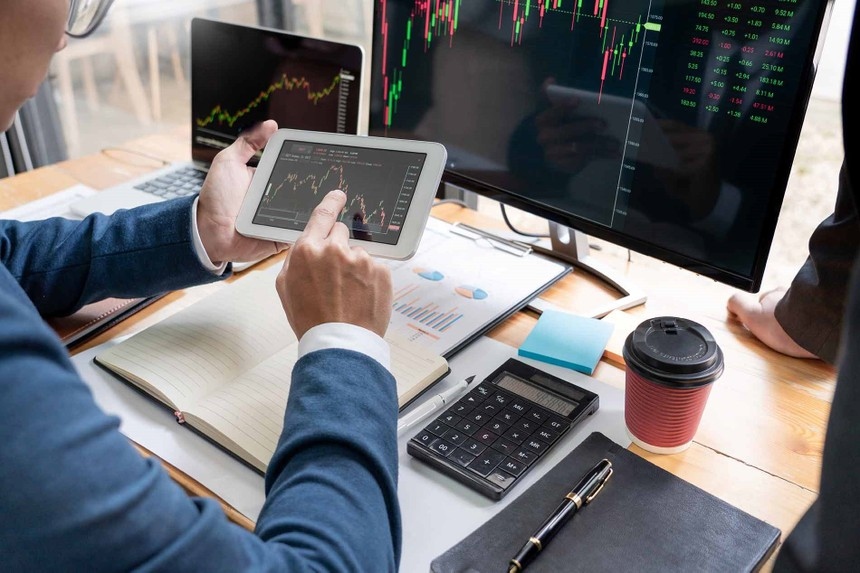 VN-Index sẽ tiếp tục giao dịch tích lũy, tăng giảm đan xen (Ảnh minh họa: KT)