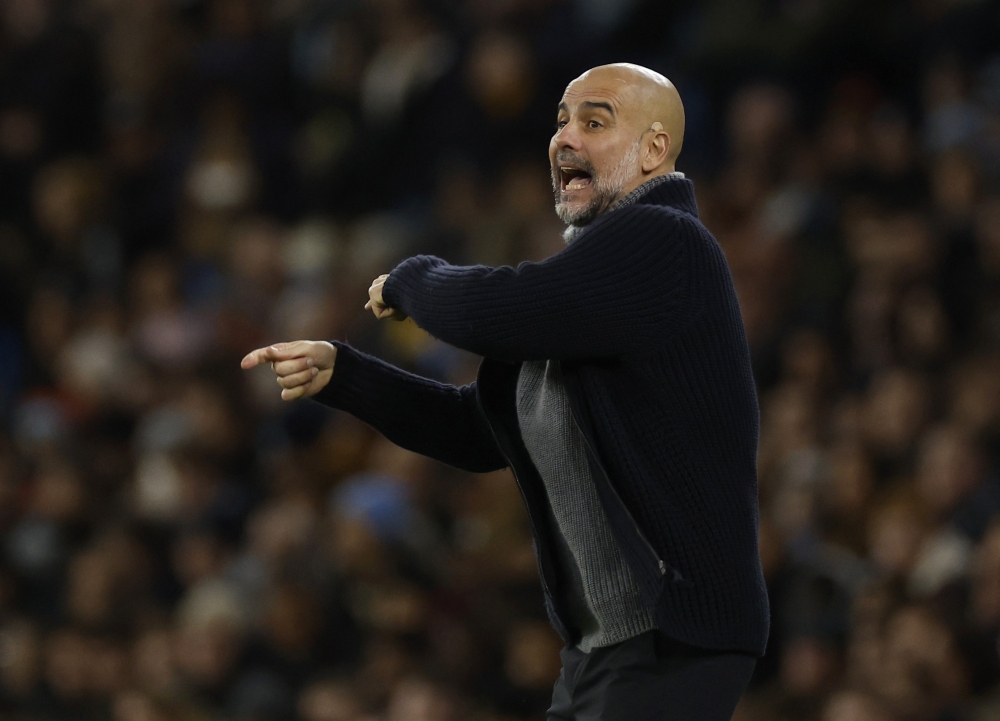 Man City của HLV Pep Guardiola lại gây thất vọng (Ảnh: Reuters).