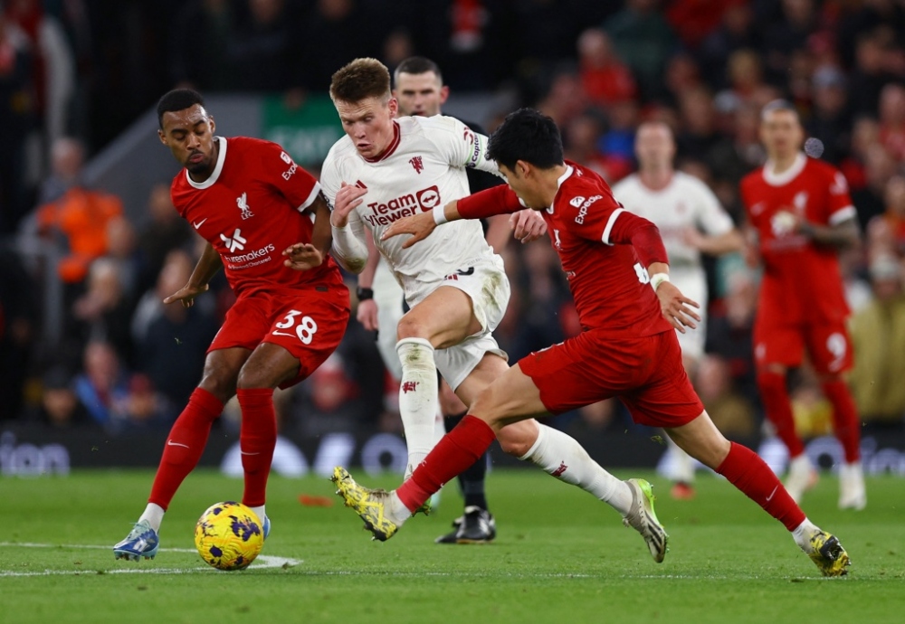 MU rời sân Anfield với 1 điểm. (Ảnh: Reuters). 